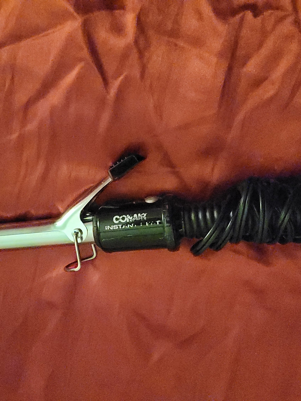 Conair Instant Heat Black Hair Curling Iron